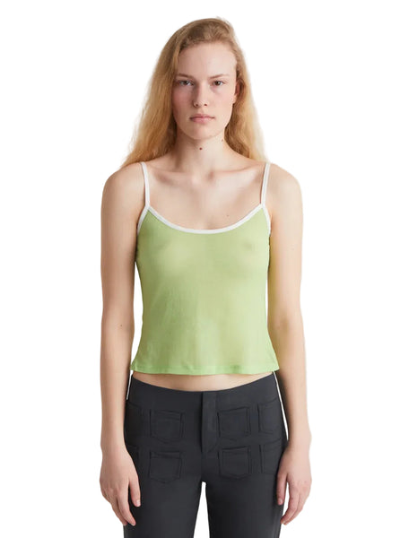 新品 Paloma Wool ギャザー メッシュ レイヤード タンクトップ 新品 新品 Paloma Wool ギャザー メッシュ レイヤード タンクトップ 新品