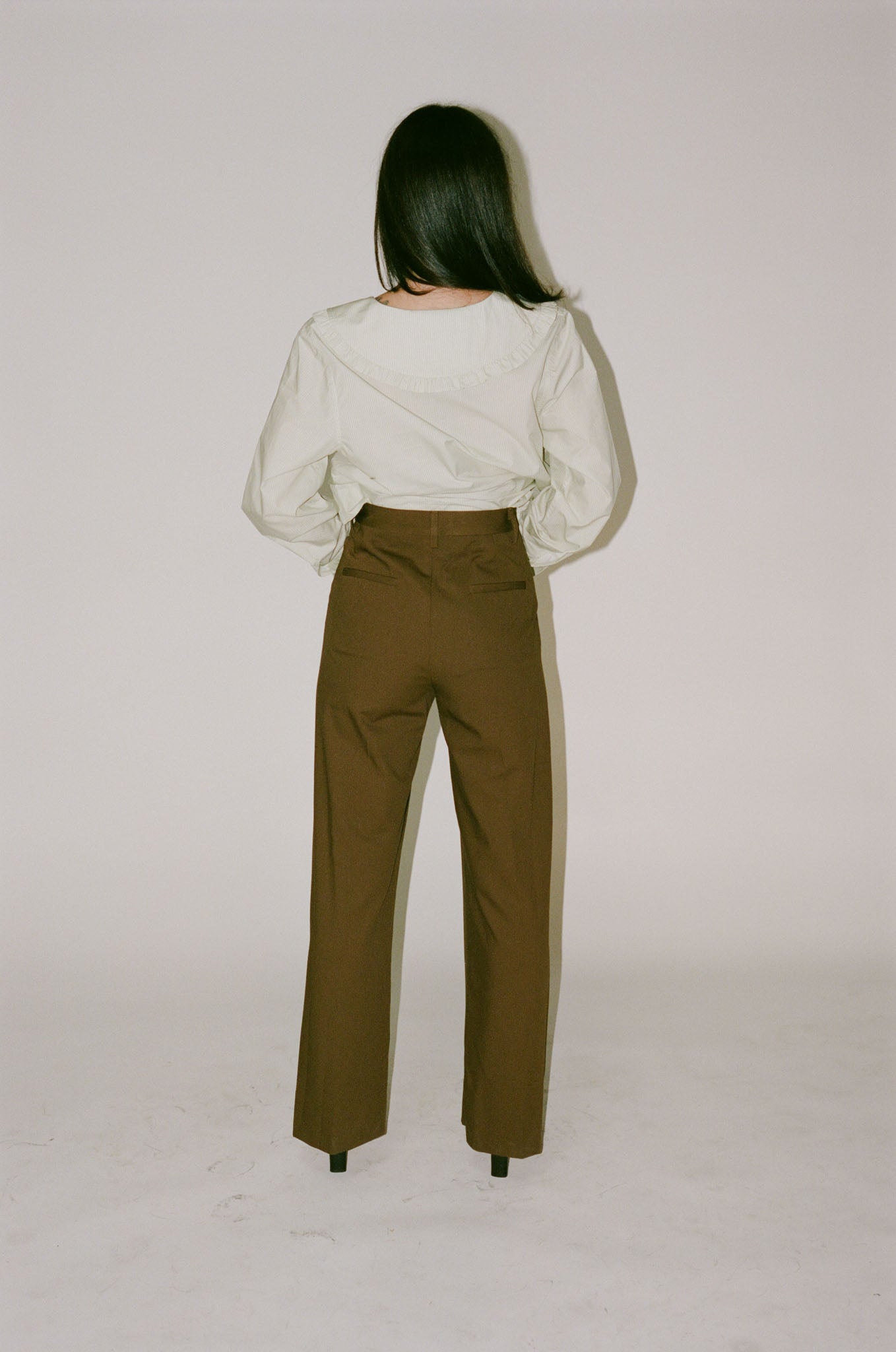 No.6 Kent Pant in Coffee