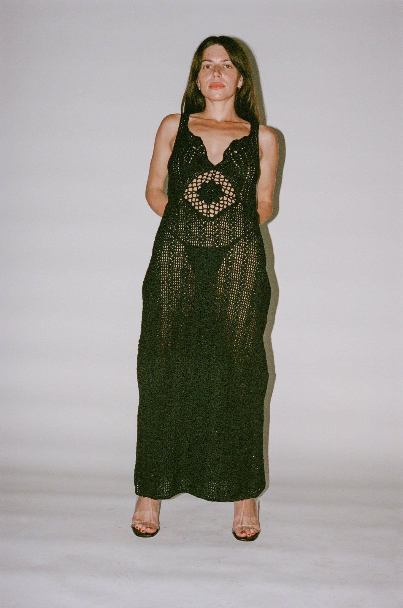 Mozhdeh Matin Shiraz Dress in Black | NONNA Mozhdeh Matin Shiraz Dress in Black | NONNA