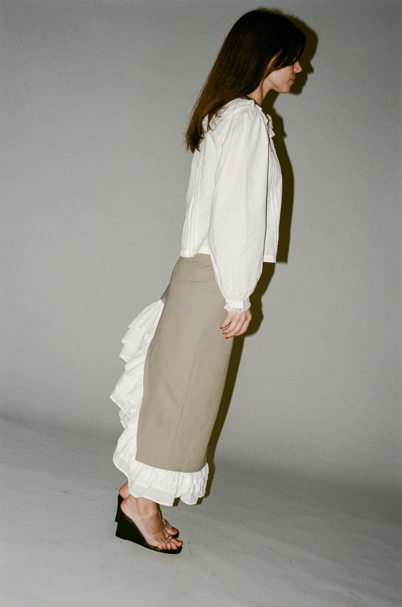 Sandy Liang Toffee Top in White