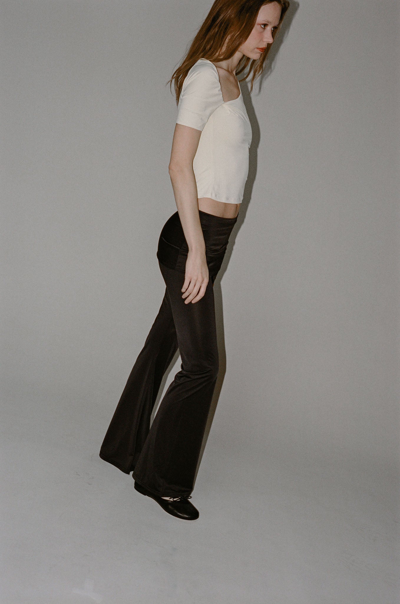 Sandy Liang Sound Pant in Black