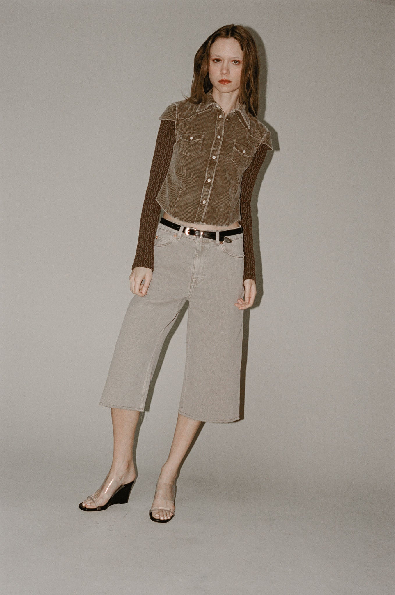 Our Legacy Daisy Short Sleeve Shirt in Brown