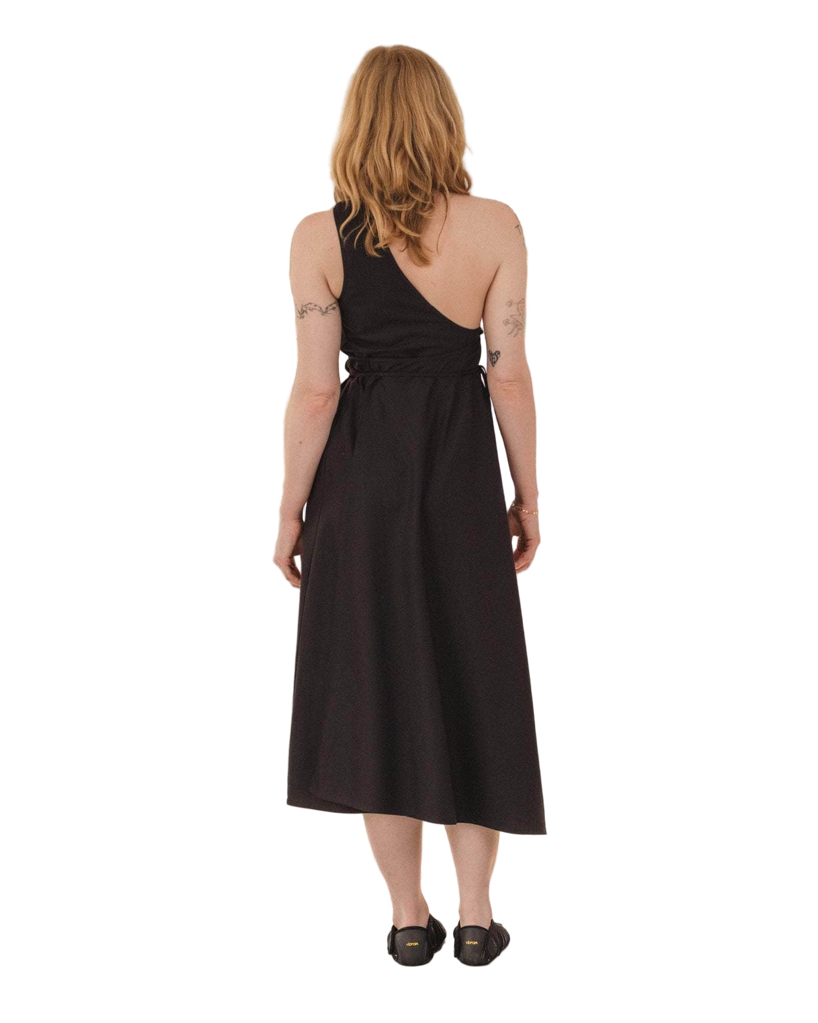 Baserange Eye Dress in Black