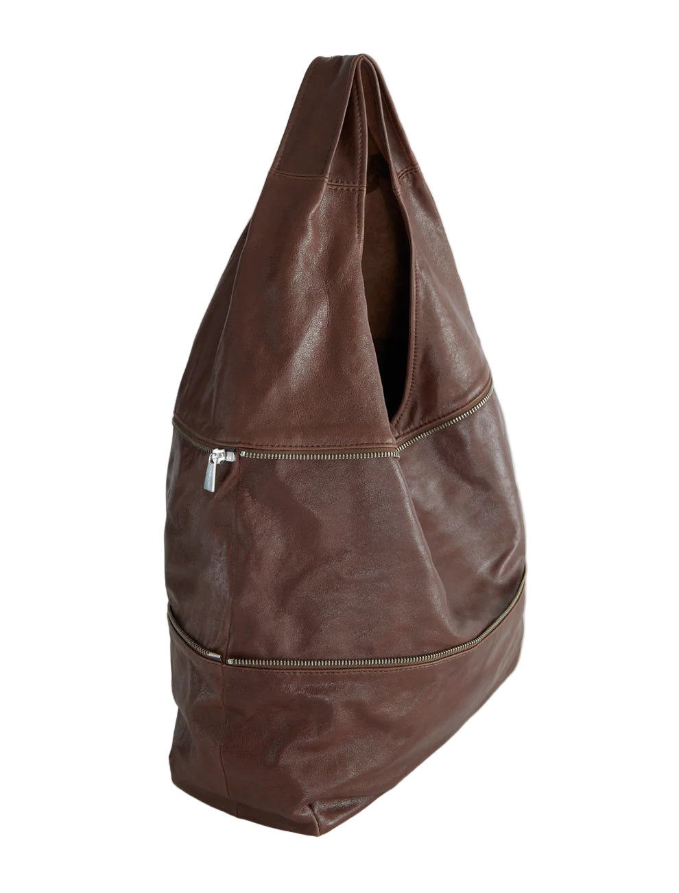 Paloma Wool Riba Zip Bag in Brown