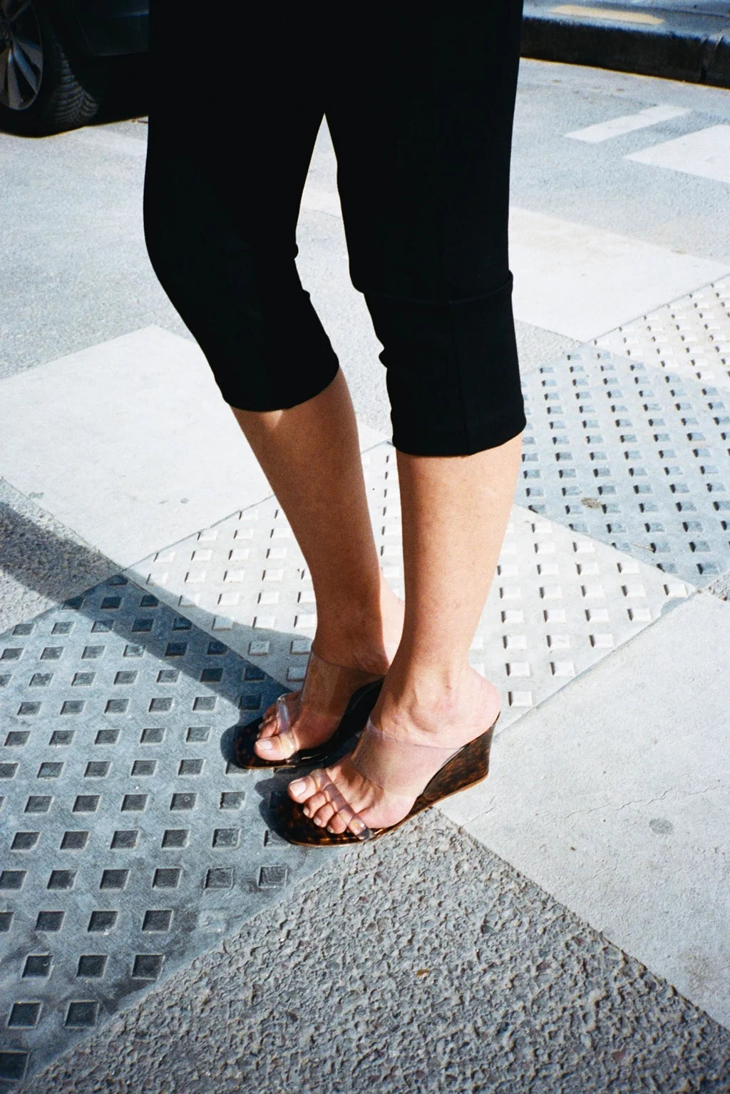 Maryam Nassir Zadeh Olympia Wedge in Tortoise