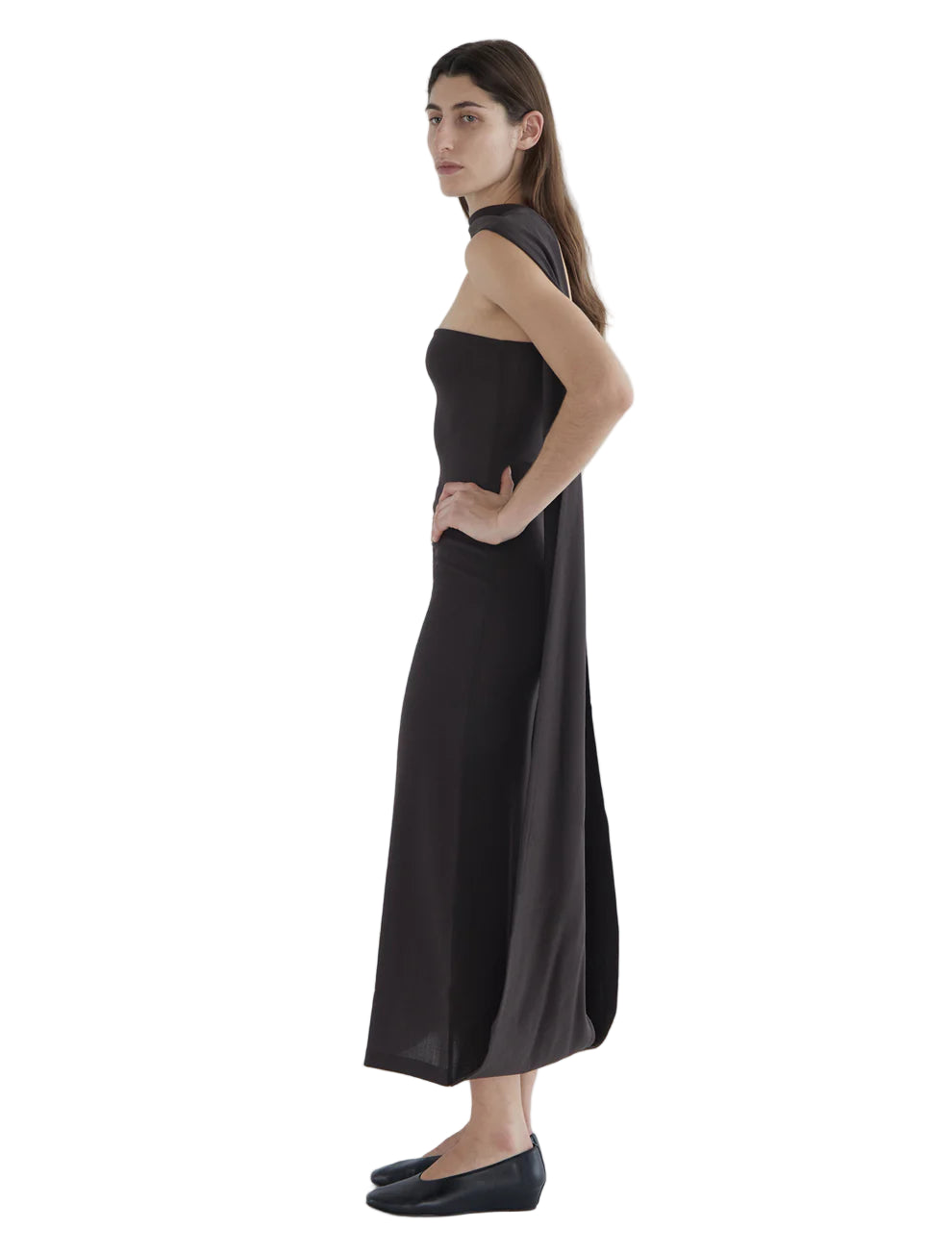 Paloma Wool Alberch Dress in Dark Grey