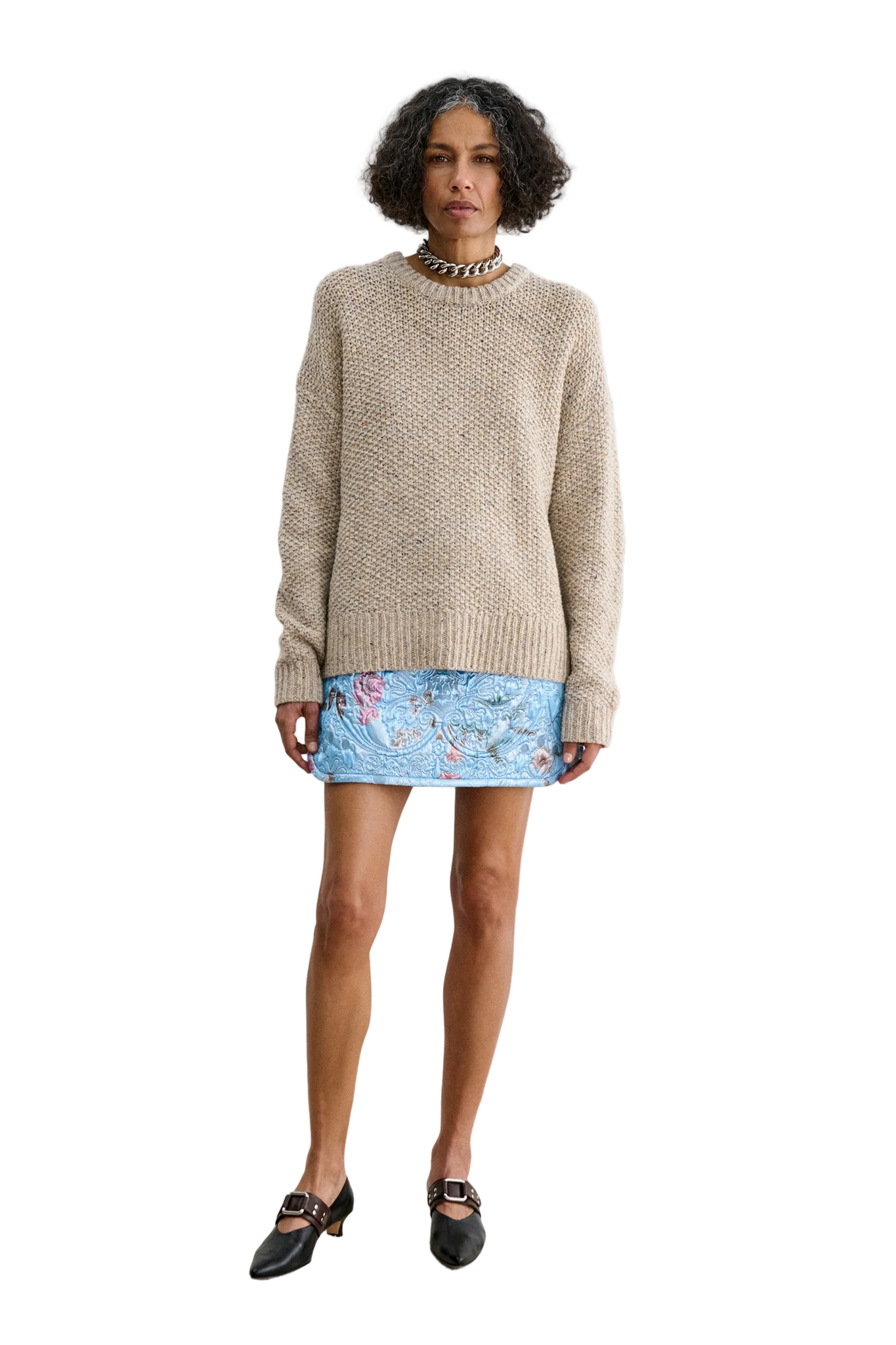 Rachel Comey Prescot Pullover Sweater in Oat