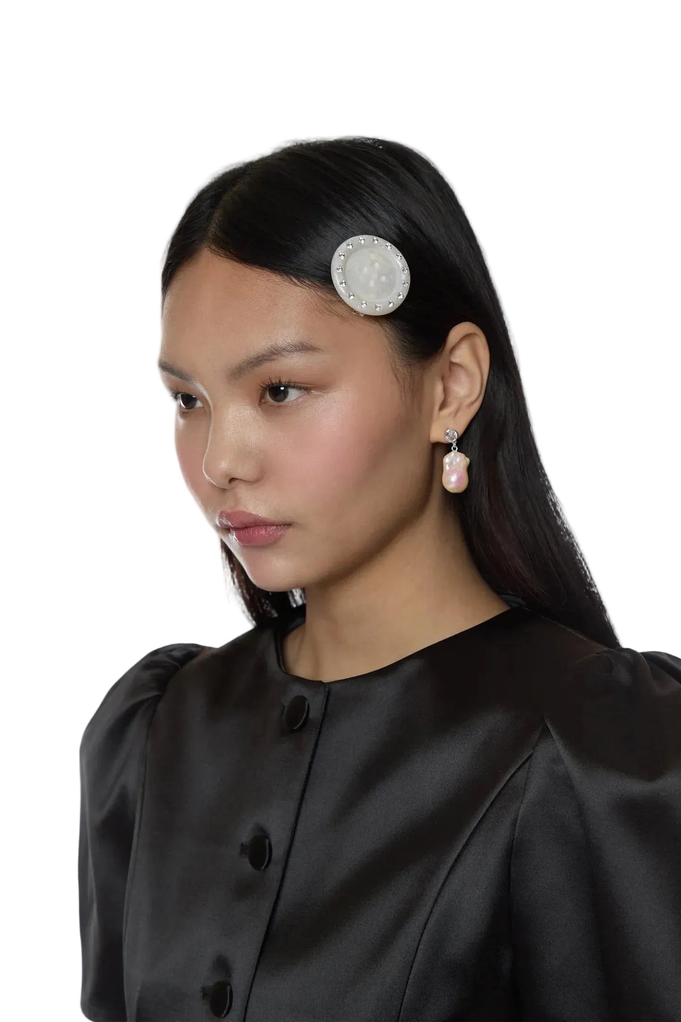 Sandy Liang Bouton Hair Clip