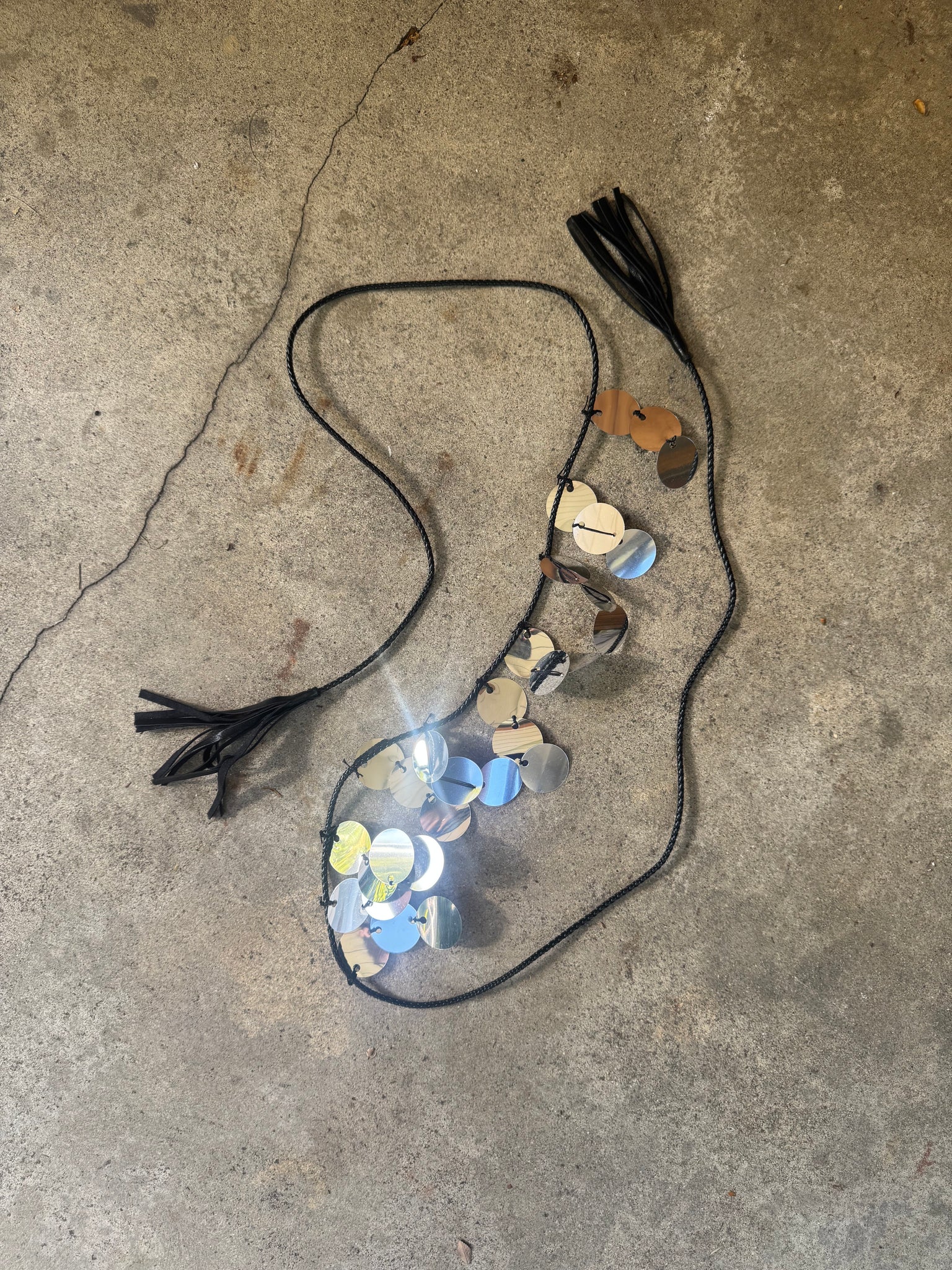 Maryam Nassir Zadeh Regalo Belt in Black