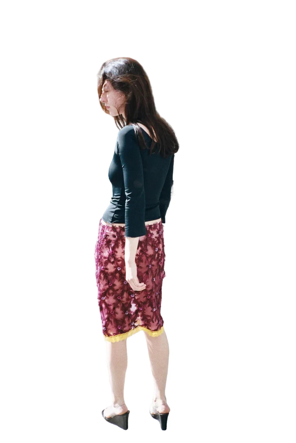 Maryam Nassir Zadeh Whisper Tee in Black