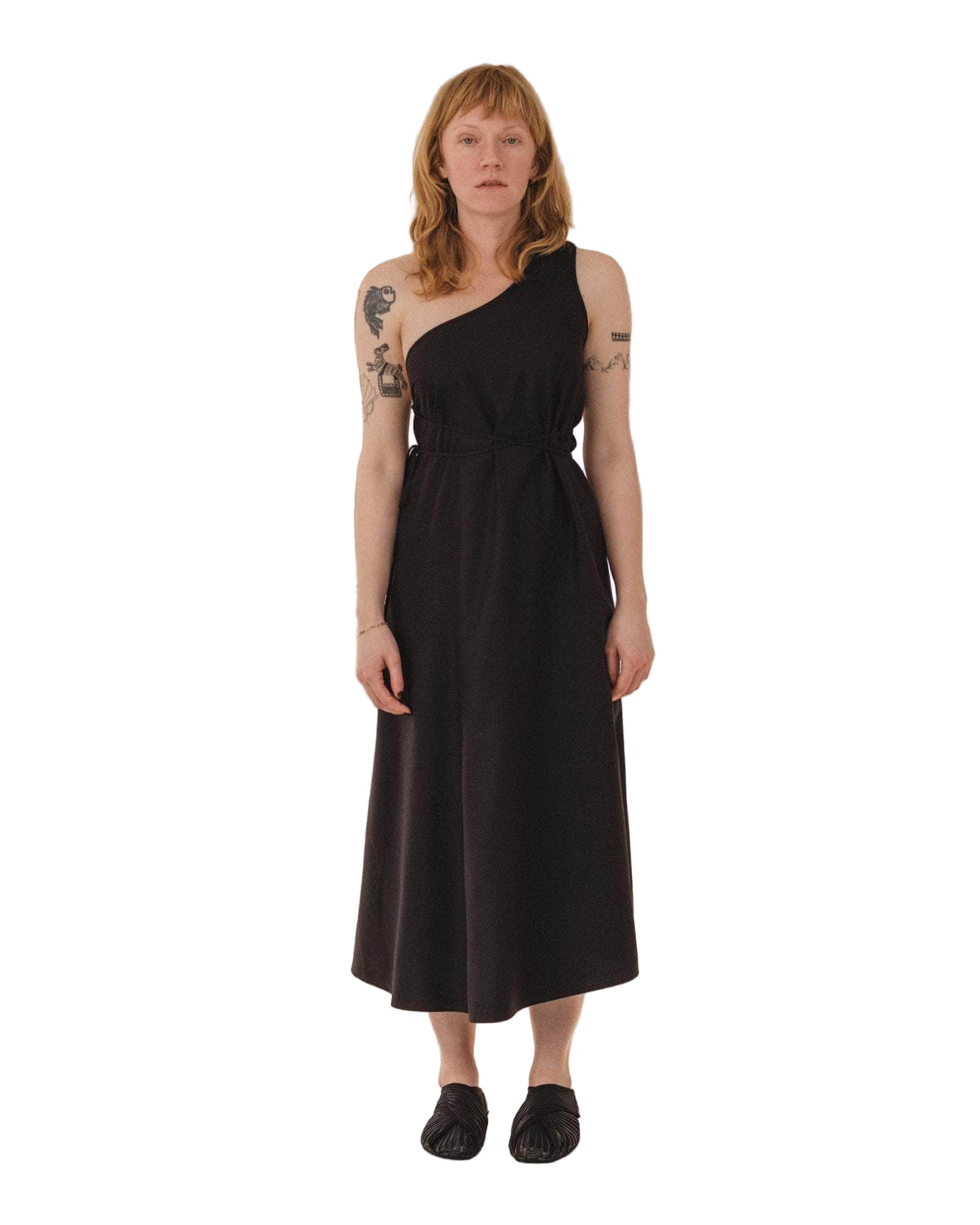 Baserange Eye Dress in Black