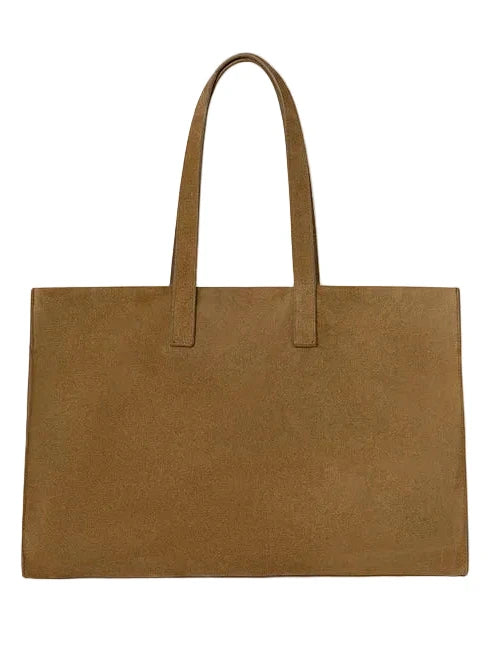 Gimaguas Maxi Suede Shopper Bag in Camel