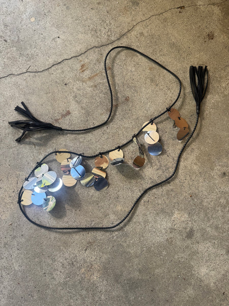 Maryam Nassir Zadeh Regalo Belt in Black