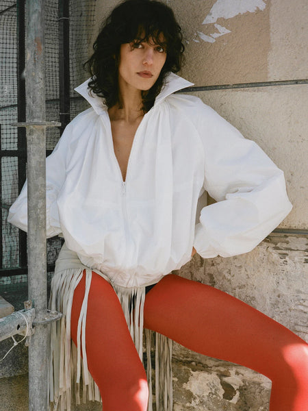 Michelle Del Rio Ruby Jacket in White