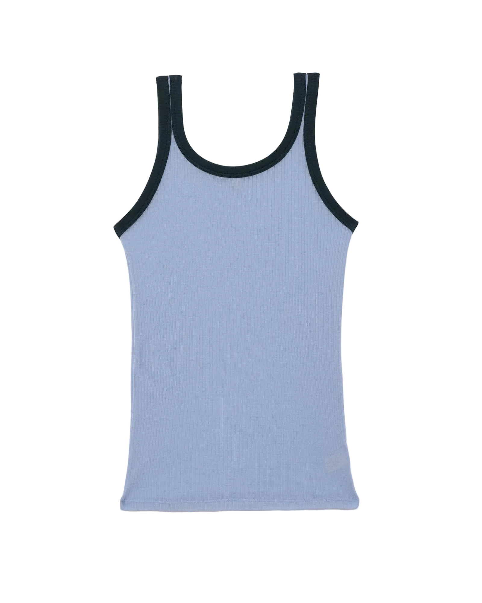 Baserange Racer Tank in Pinto Blue/Hirsu Green