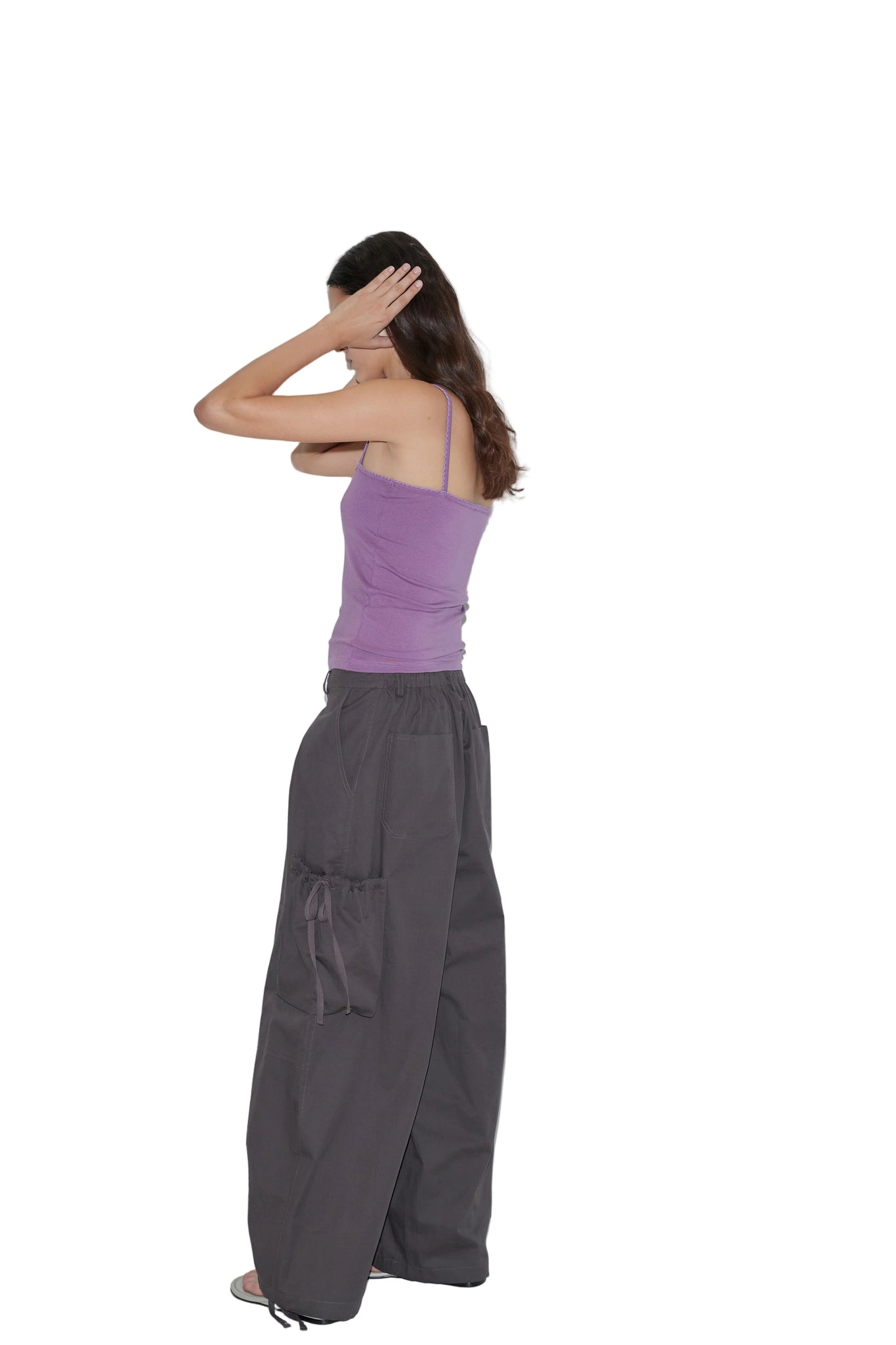 Deiji Studios Scallop Tank in Berry