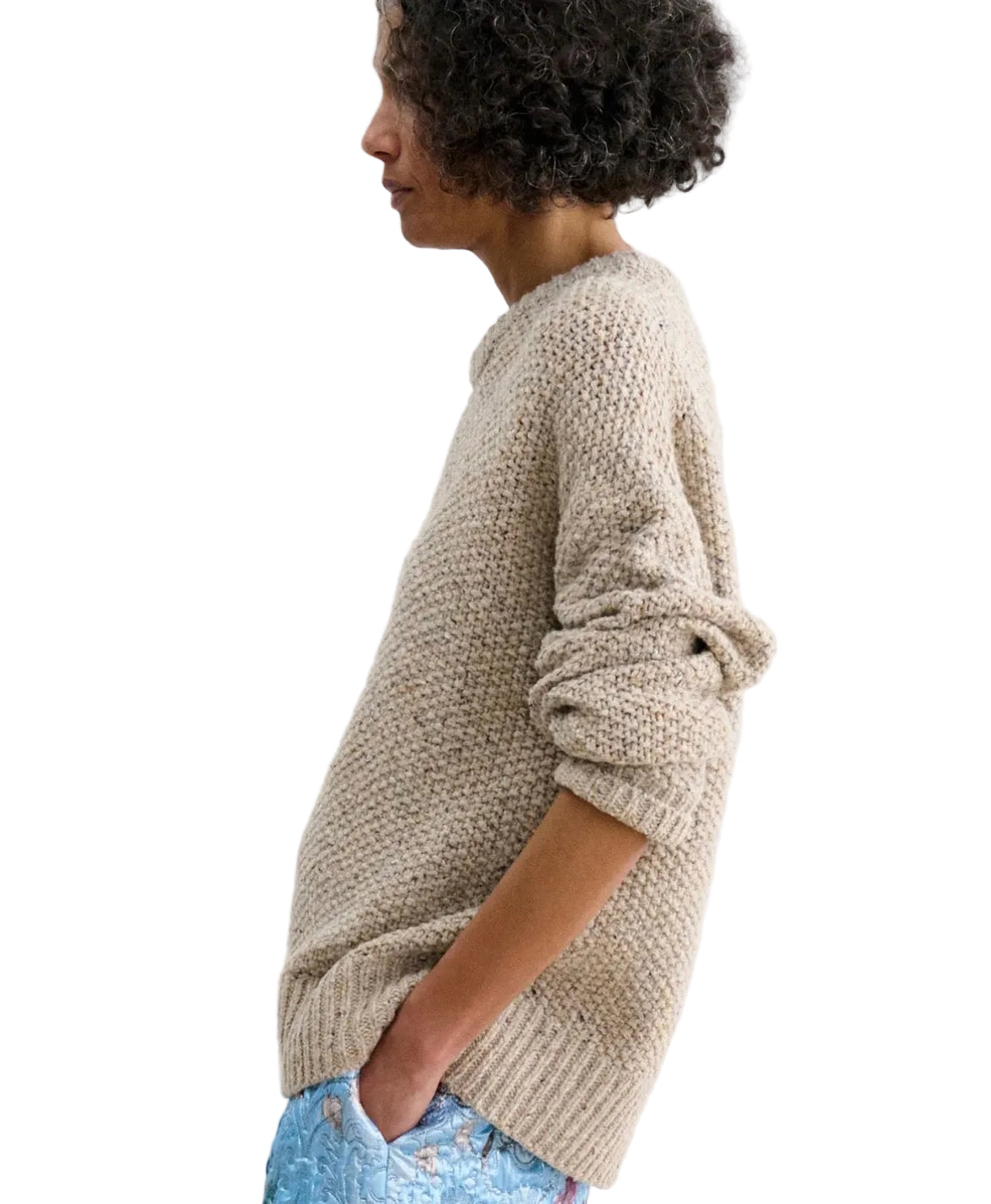 Rachel Comey Prescot Pullover Sweater in Oat