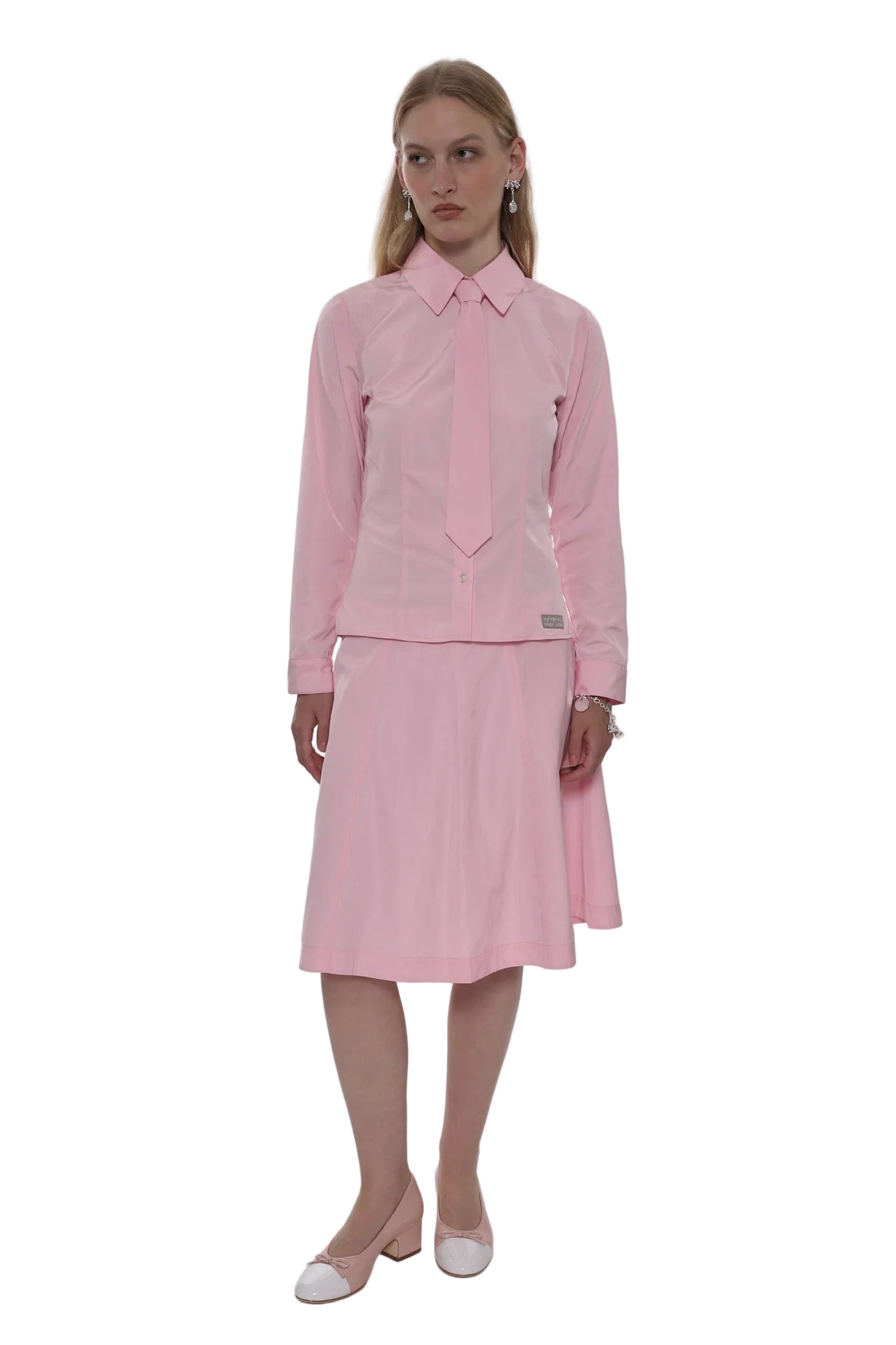 Sandy Liang Constance Skirt in Pink
