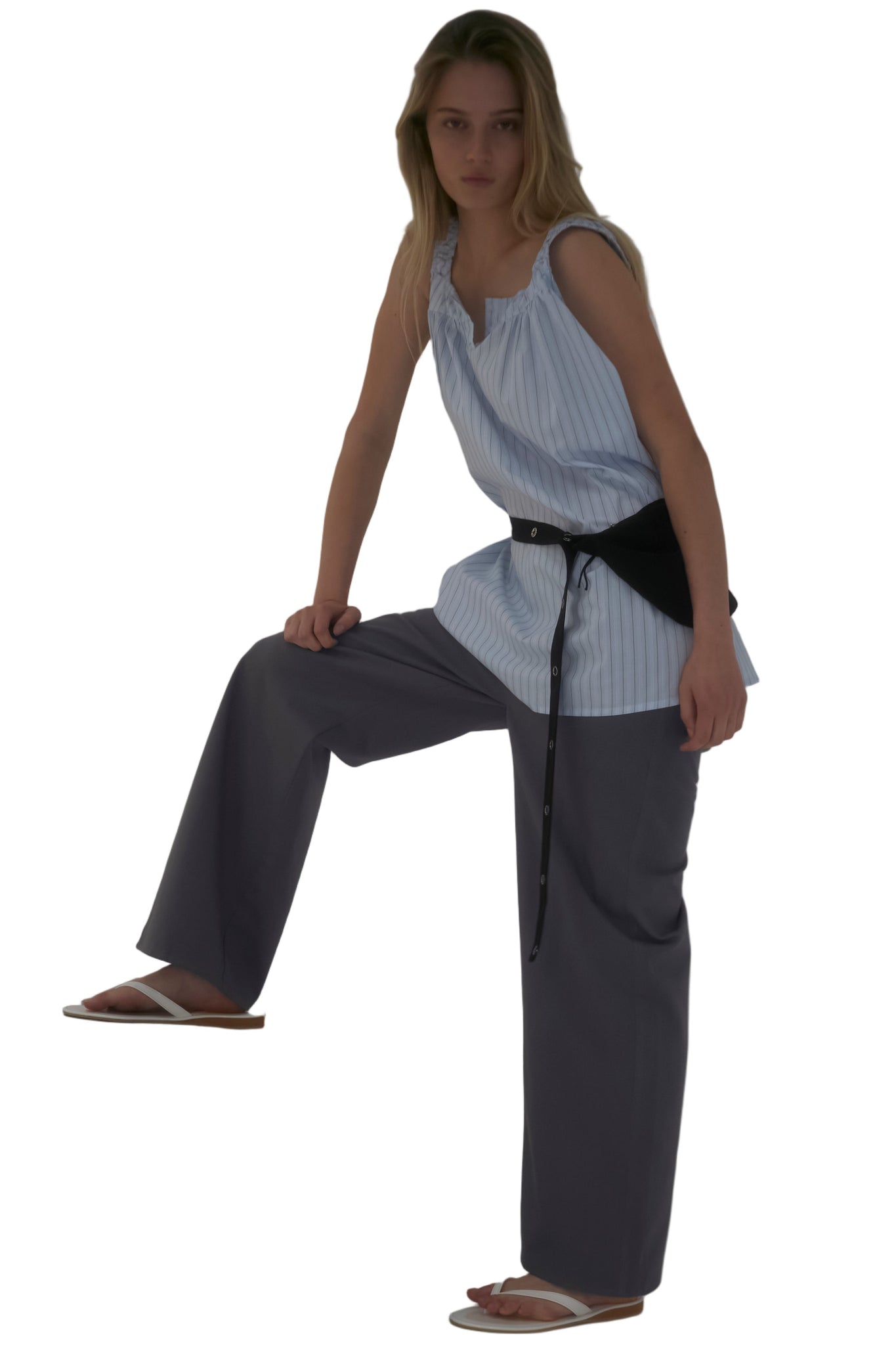 Deiji Studios Snap Belt Bag in Black