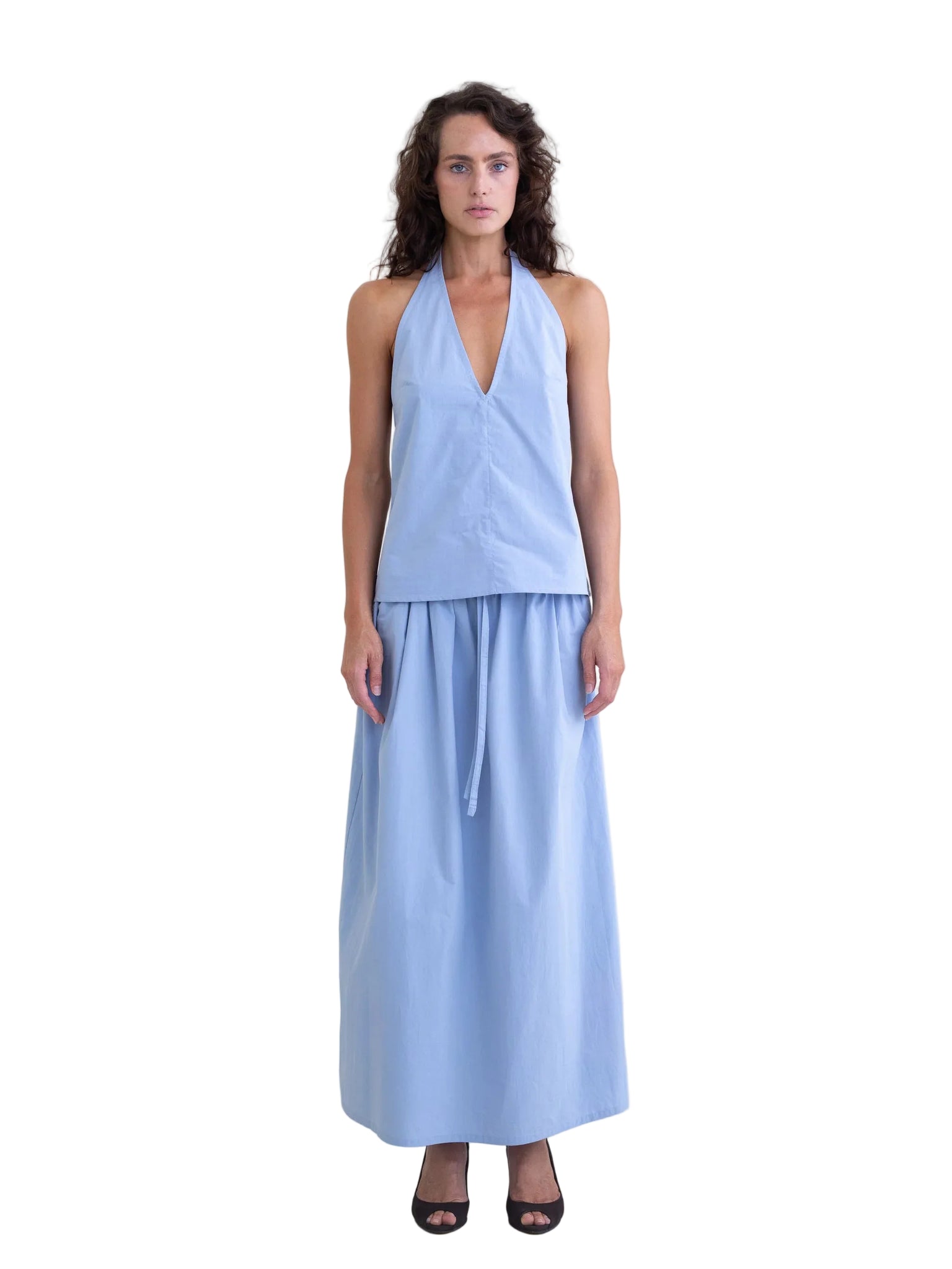 BELLE ANNA Rhea Skirt in Powder Blue