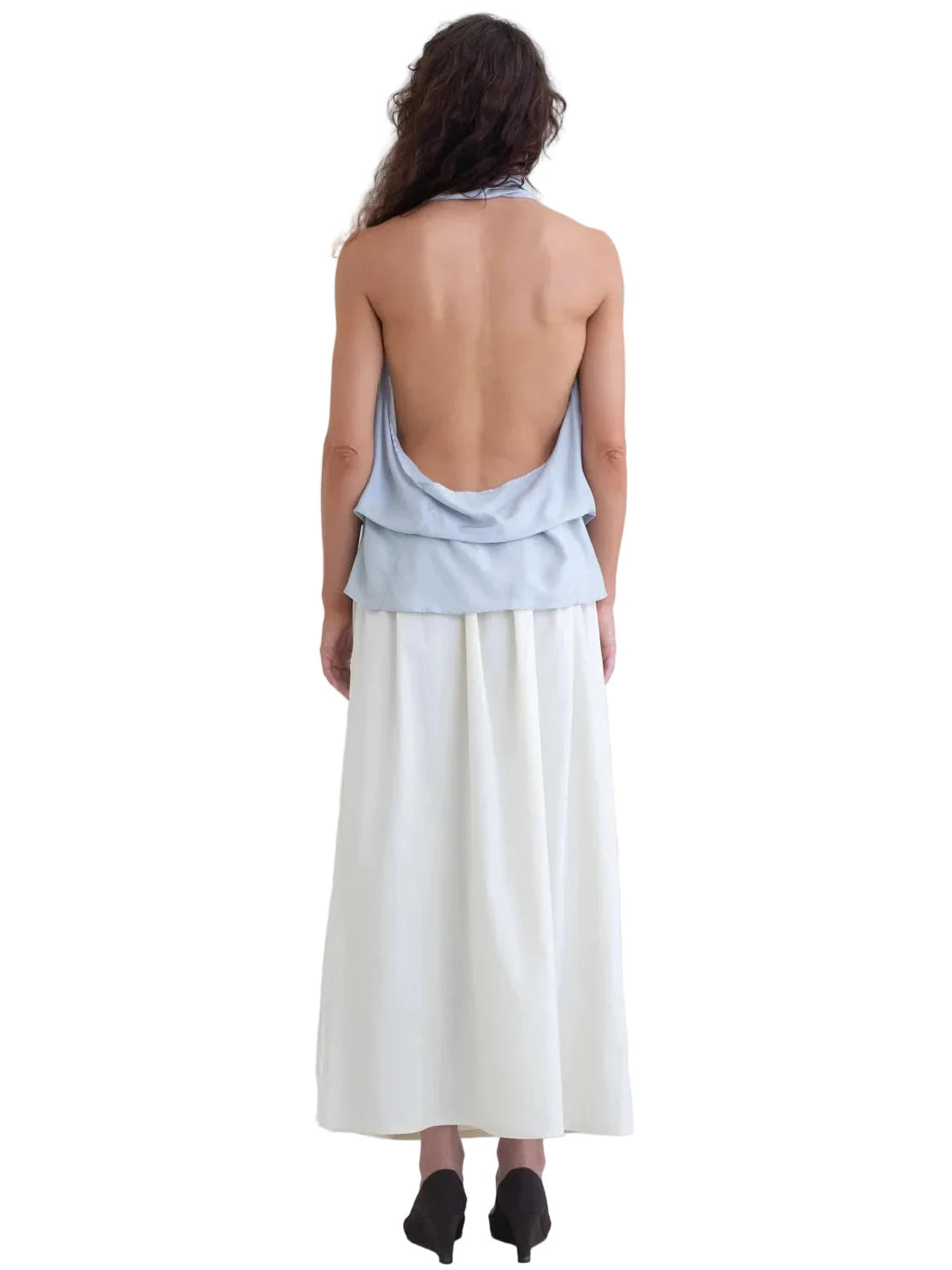 BELLE ANNA Spiral Top in Mist