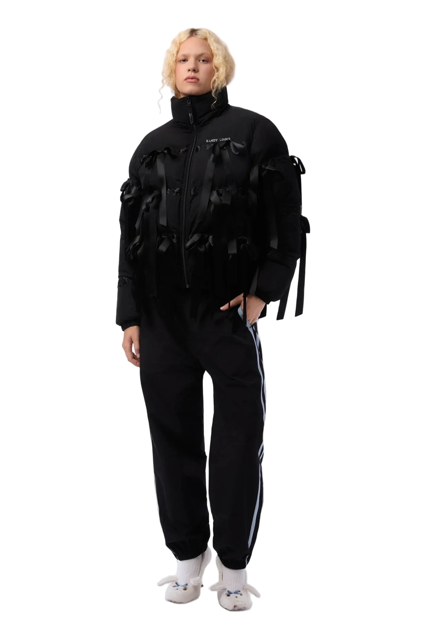 Sandy Liang Paprika Pant in Black