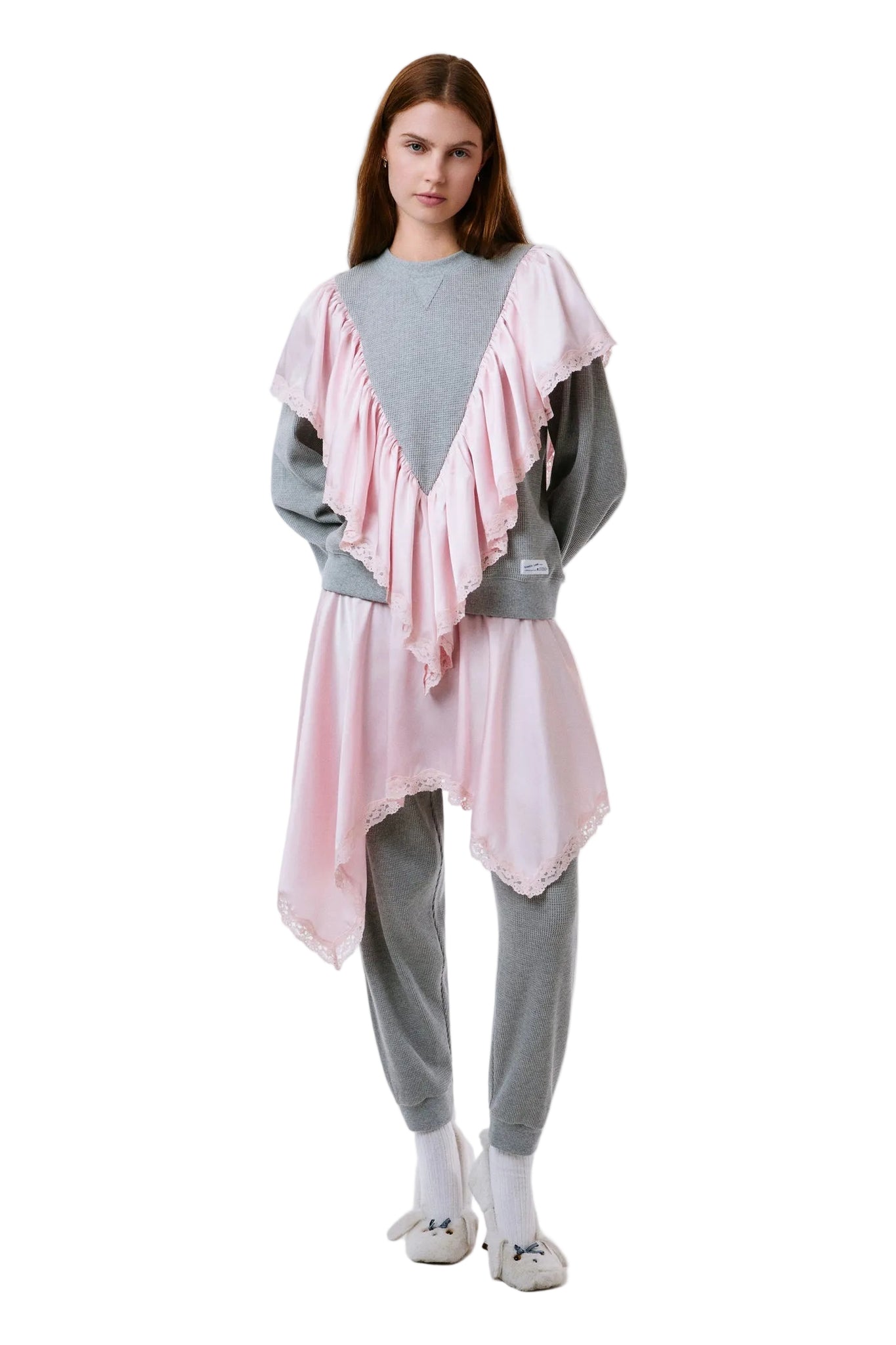 Sandy Liang Rue Pant in Grey