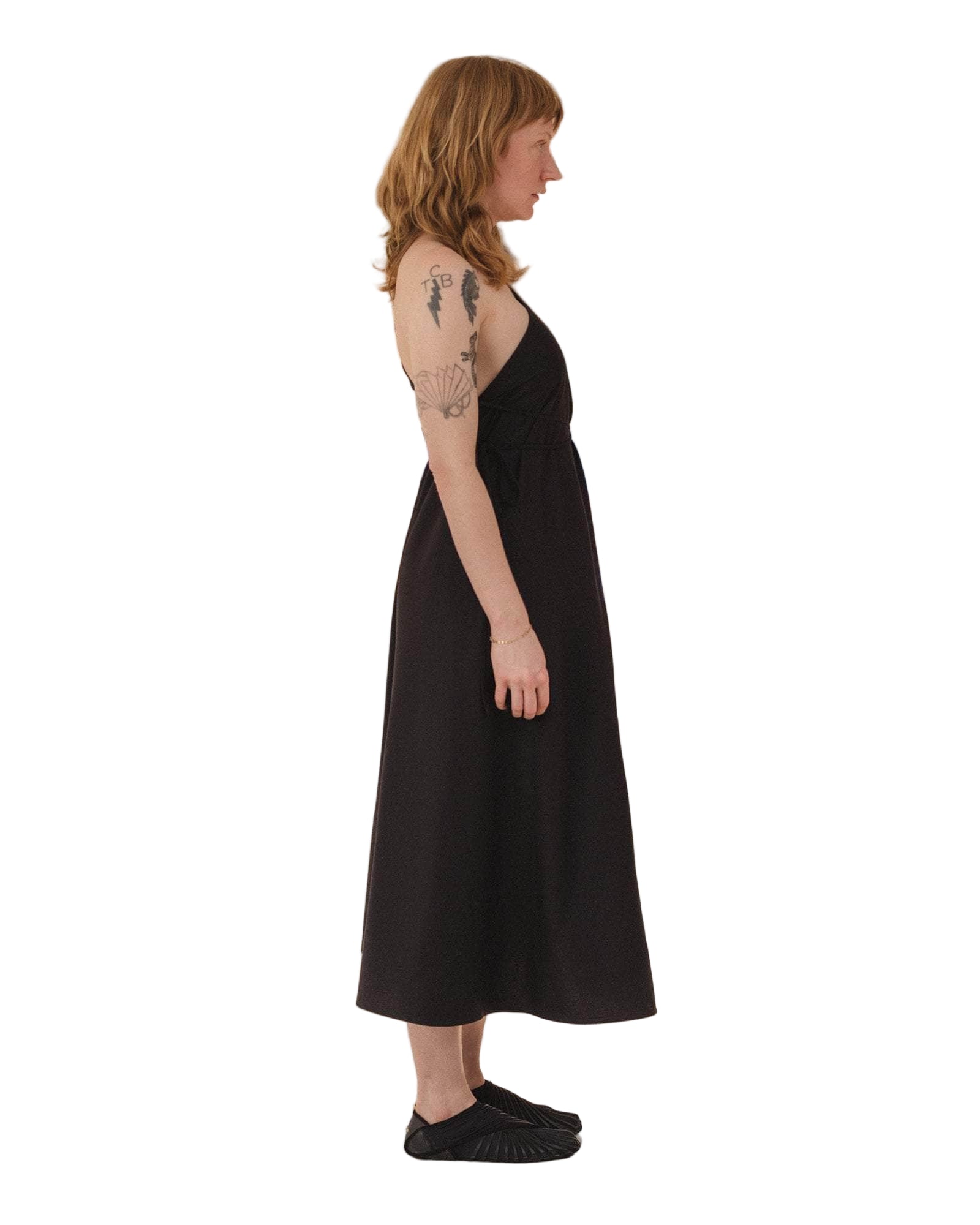 Baserange Eye Dress in Black