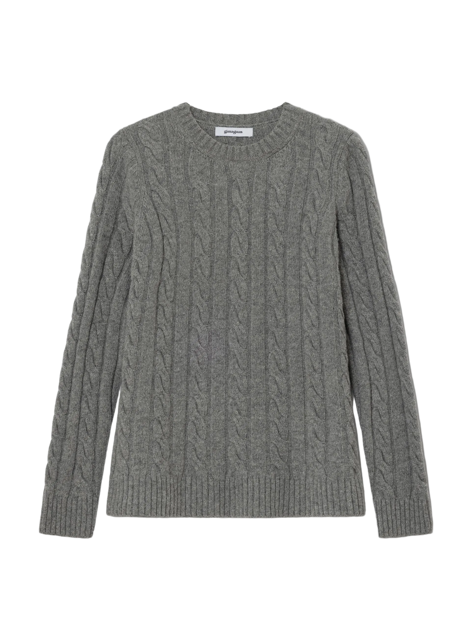Gimaguas Braid Sweater in Grey