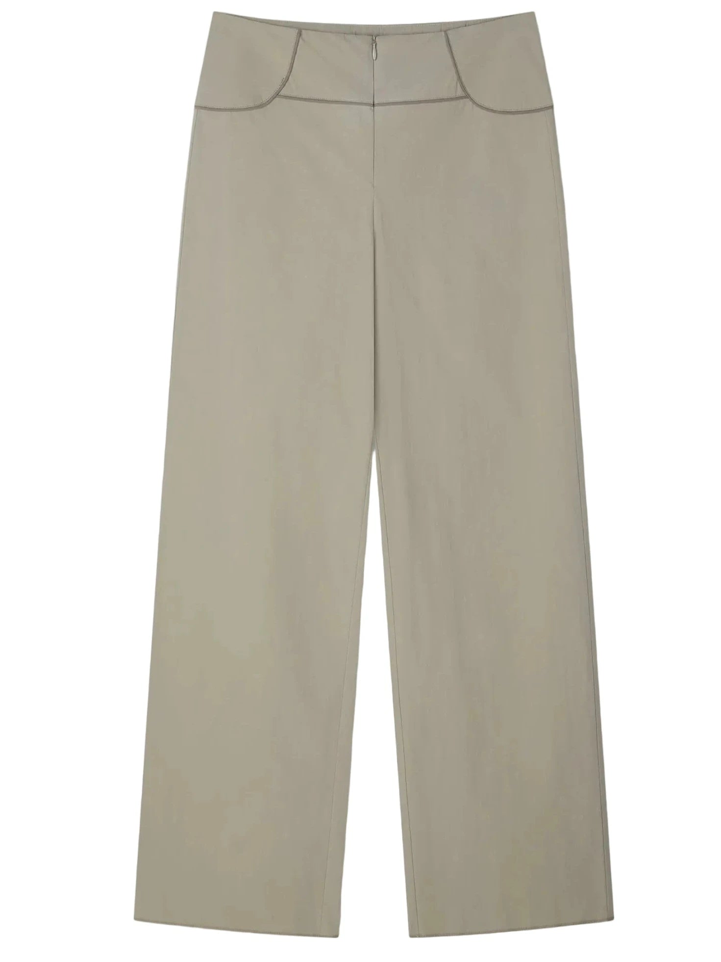 Deiji Studios Paneled Pant in Stone