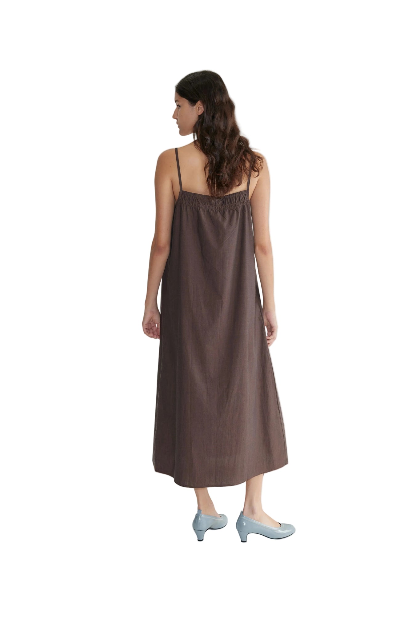 Deiji Studios Light Maxi Dress in Toast