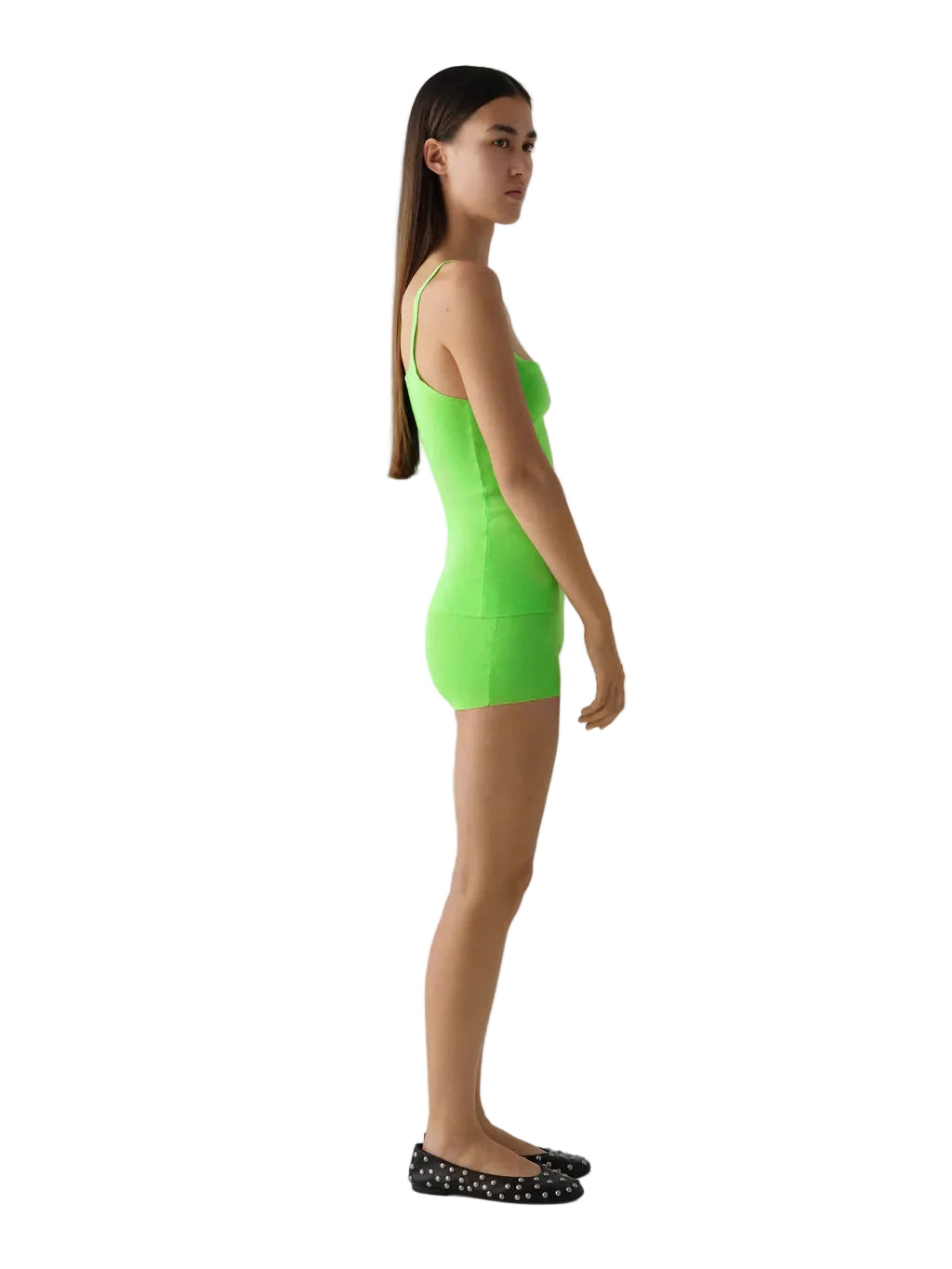 Gimaguas Camu Mini Shorts in Green