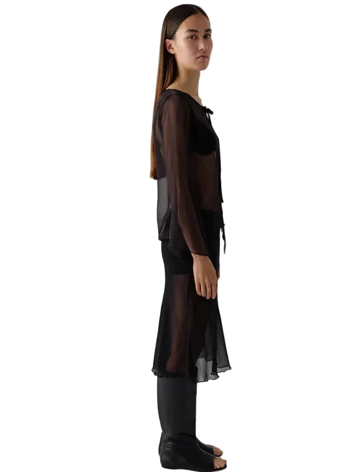 Gimaguas Bahia Midi Skirt in Black