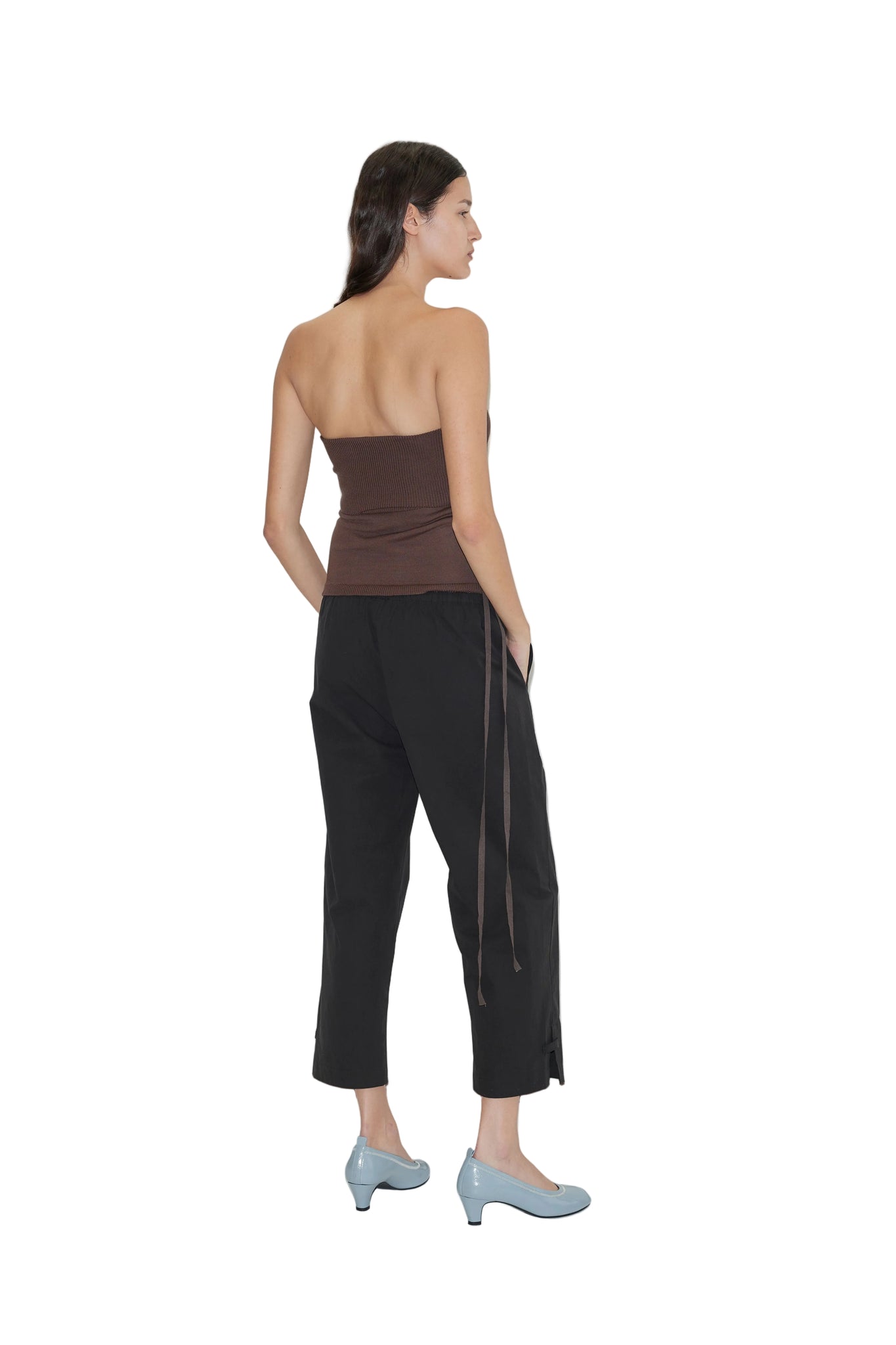 Deiji Studios Capri Pant in Black