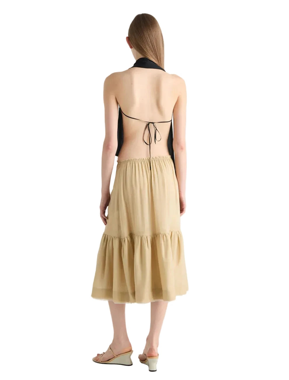 Paloma Wool Lamin Skirt in Ecru