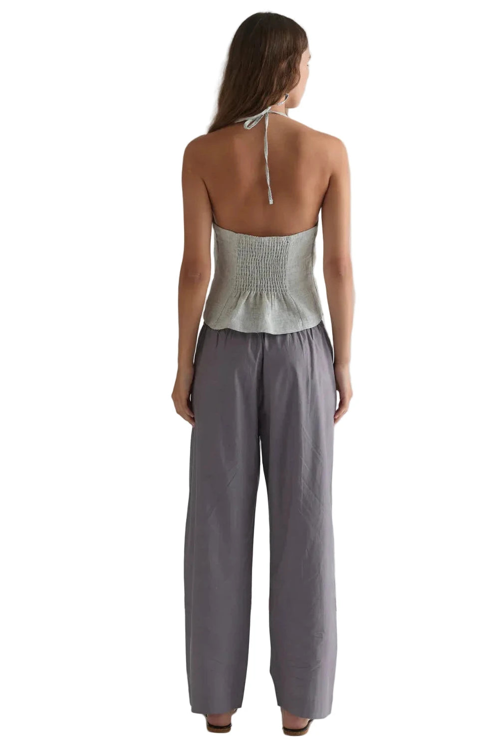 Deiji Studios Ease Trouser in Currant