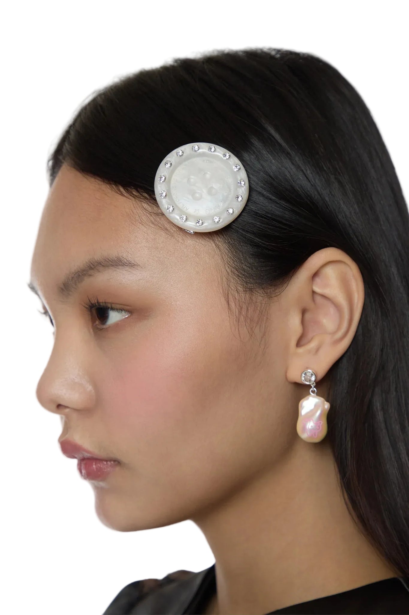 Sandy Liang Bouton Hair Clip