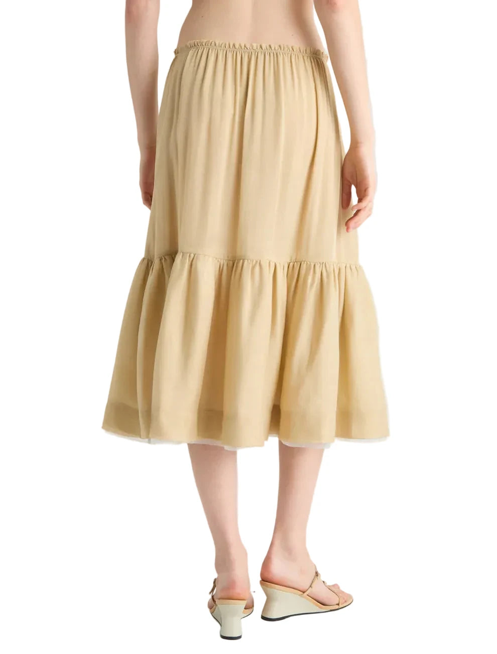 Paloma Wool Lamin Skirt in Ecru