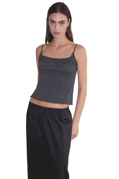 Deiji Studios Flounce Tank in Grey
