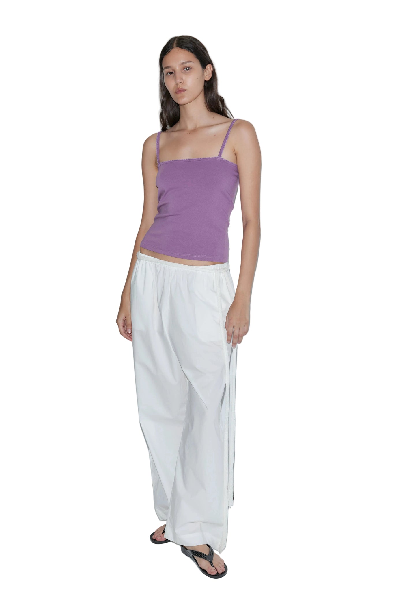 Deiji Studios Scallop Tank in Berry