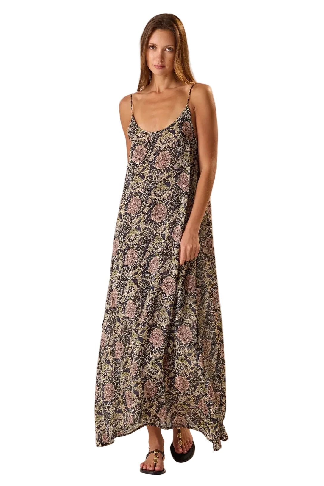Natalie Martin Heather Maxi Dress in Botanica Dusk