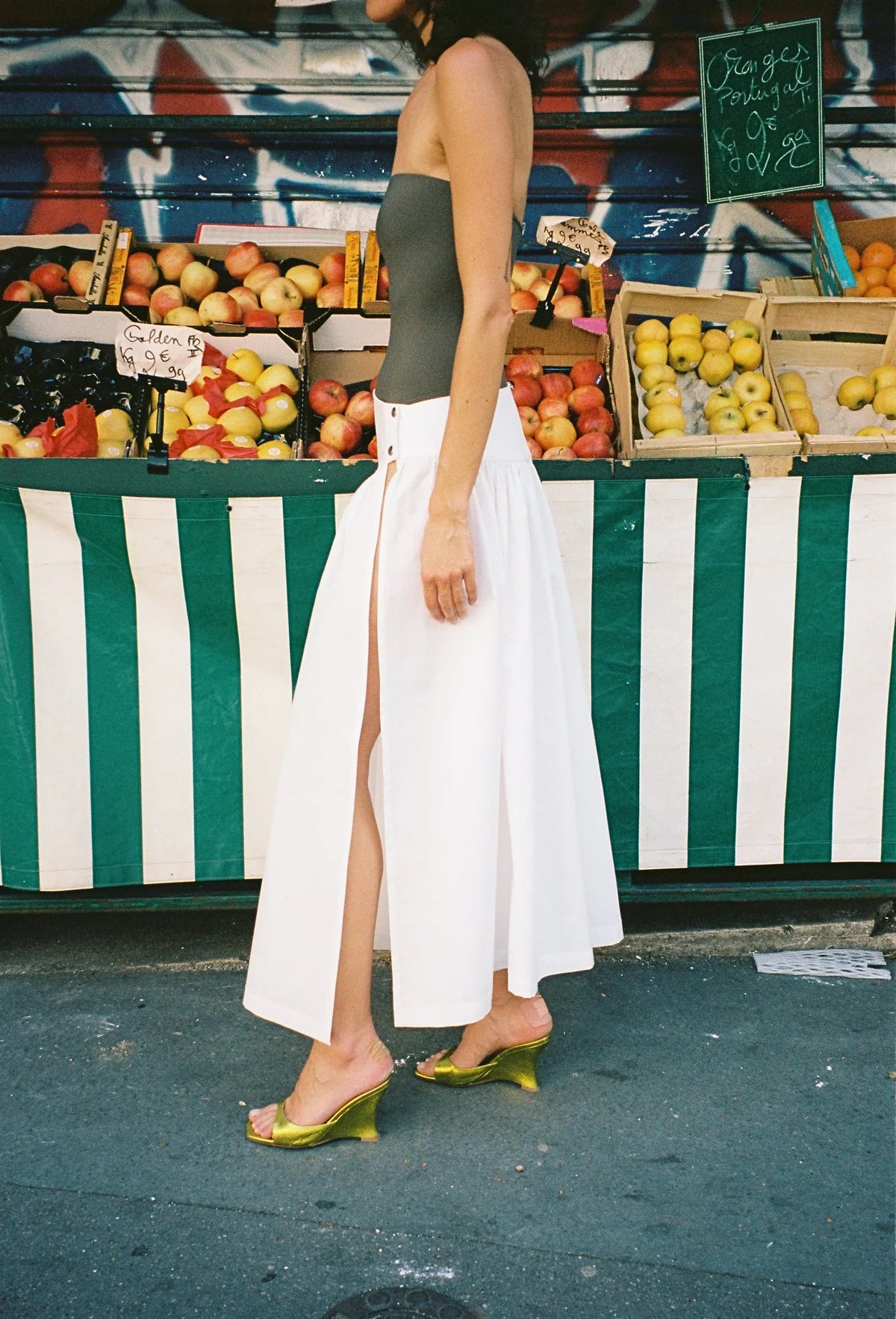 Michelle Del Rio Kiki Skirt in White