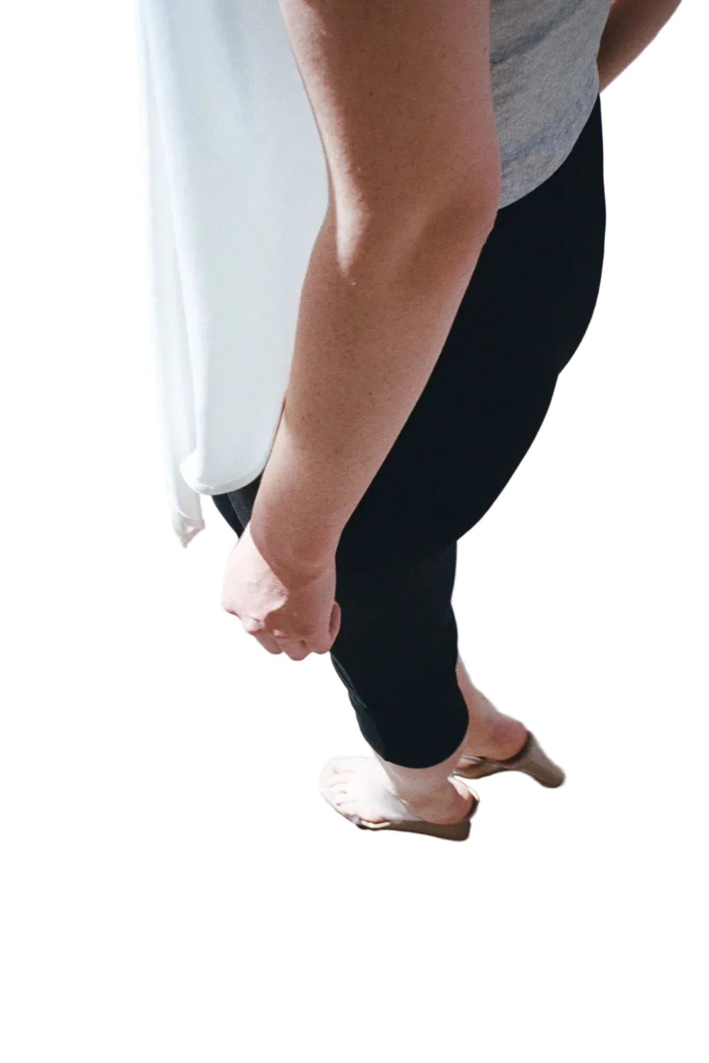 Maryam Nassir Zadeh Lara Sash Top in Allumino/White