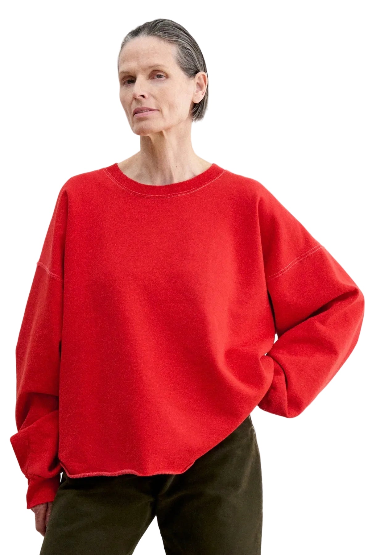 Rachel Comey Fonder Sweatshirt in Cherry