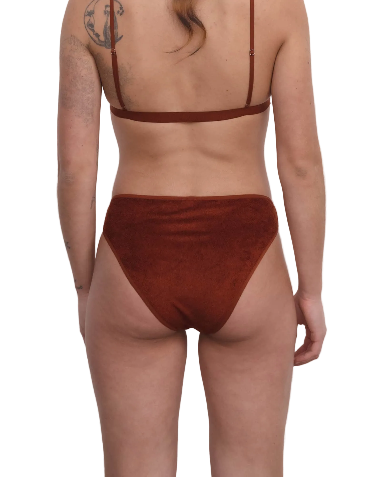 Baserange Bell Underwear in Red Velour