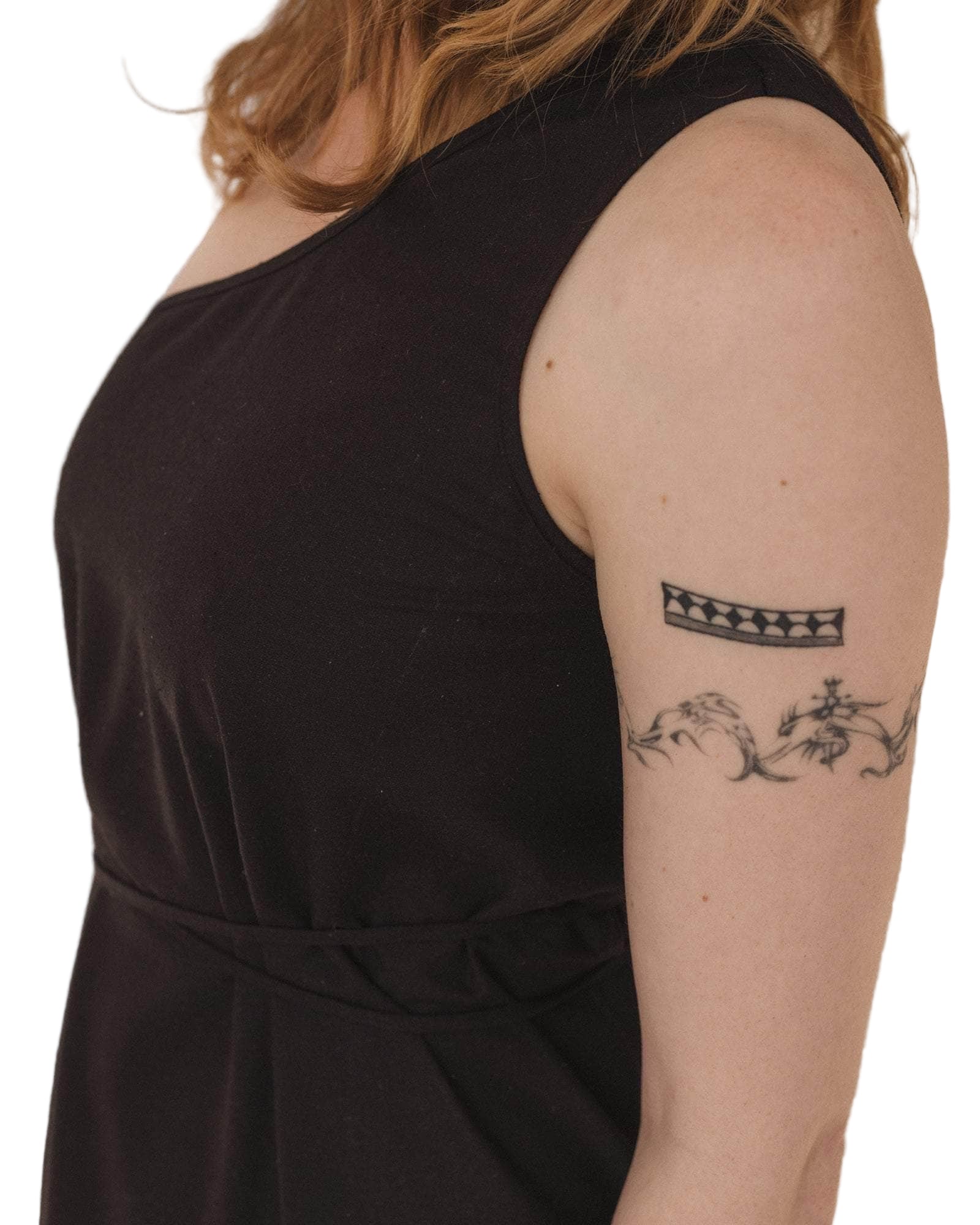 Baserange Eye Dress in Black