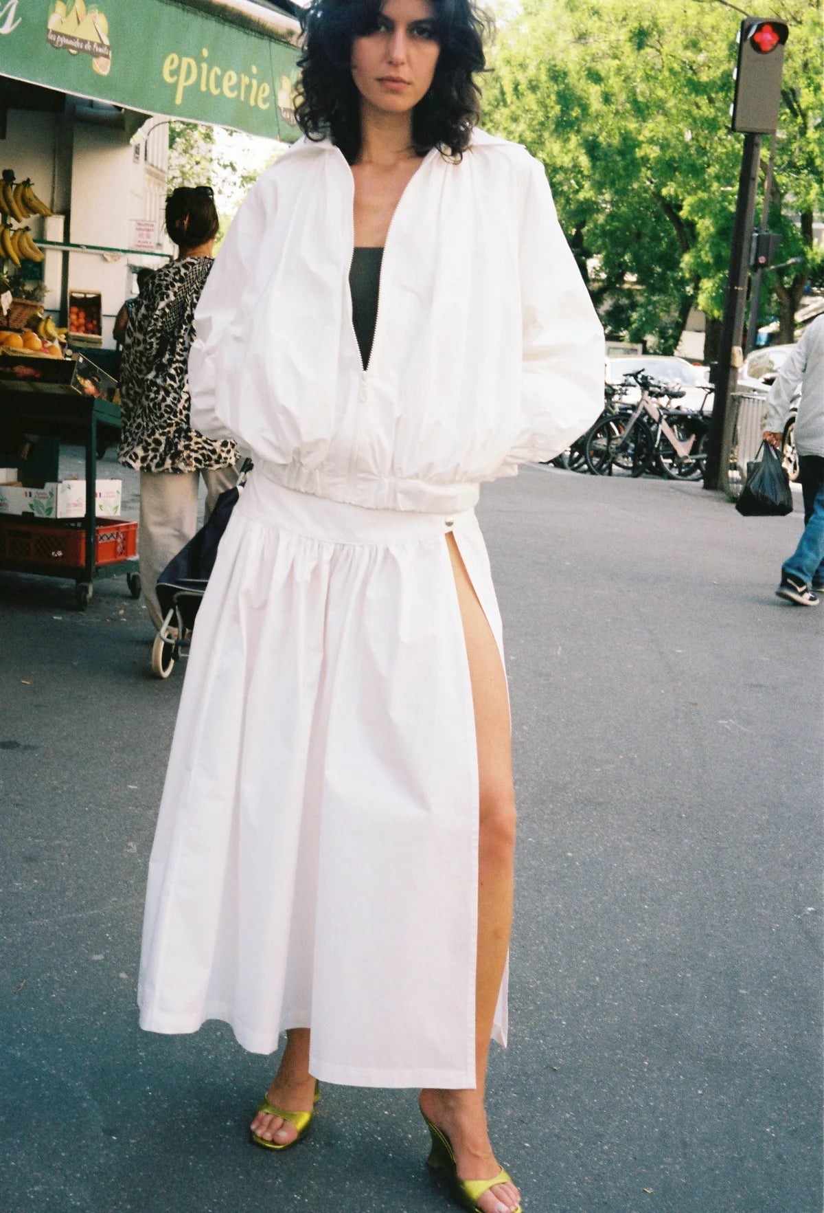 Michelle Del Rio Ruby Jacket in White