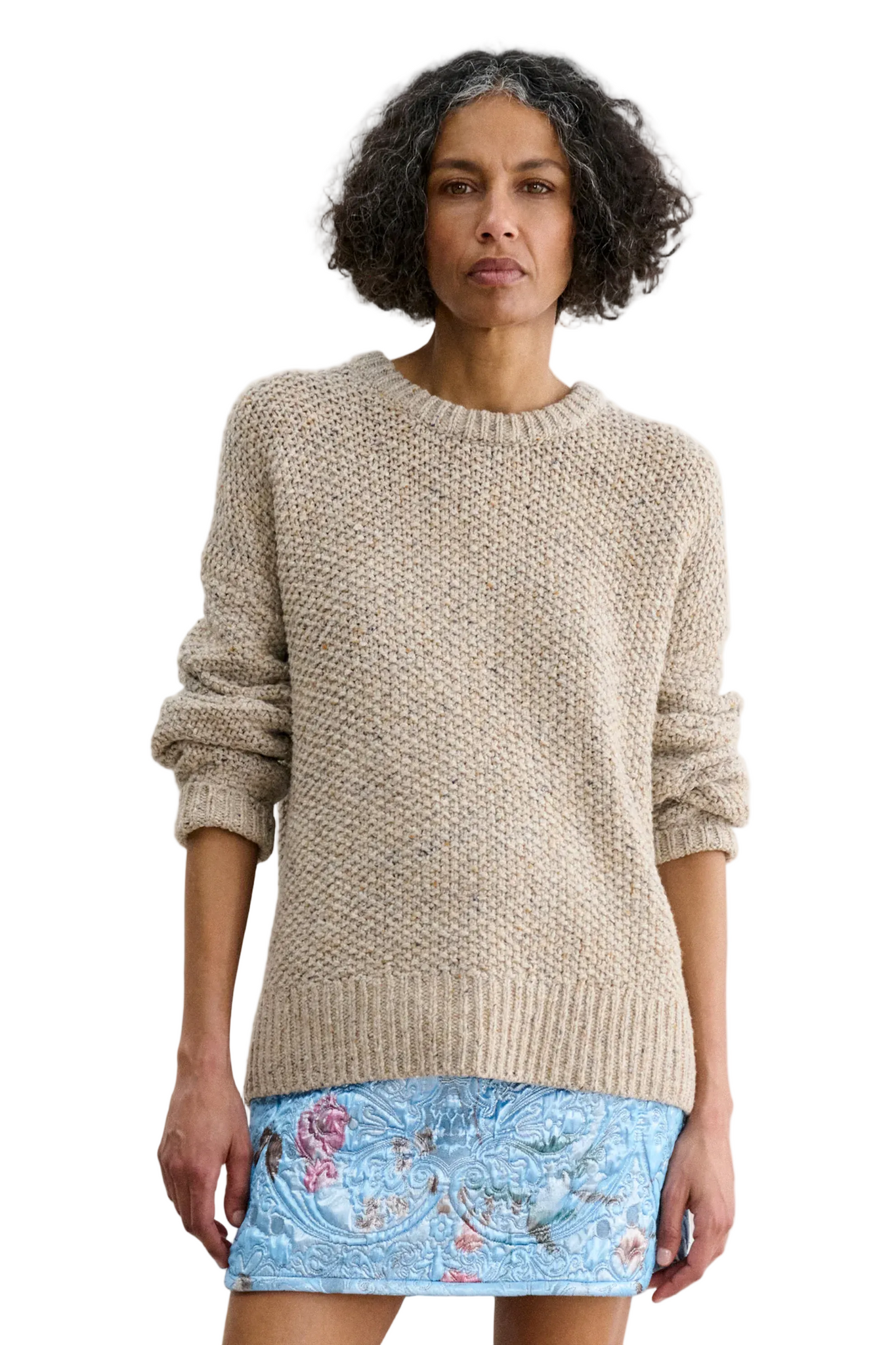 Rachel Comey Prescot Pullover Sweater in Oat