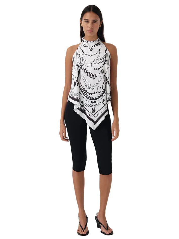 Gimaguas Sandal Wedge in Black