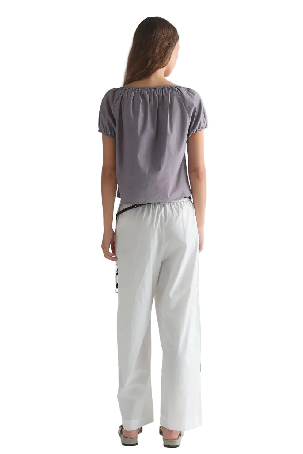 Deiji Studios Poplin Shirt in Currant